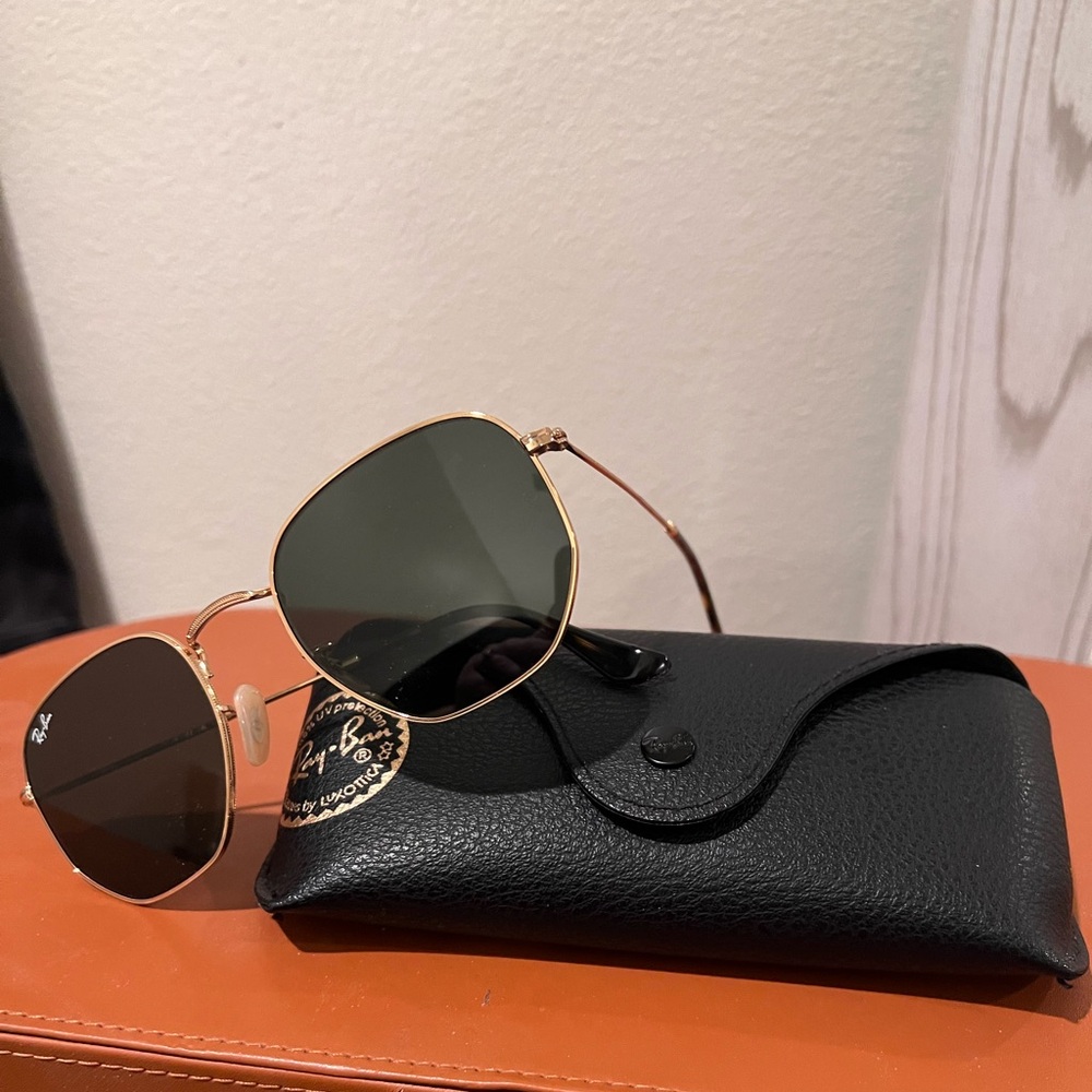 Ray-Ban hexagonal flat lenses sunglasses